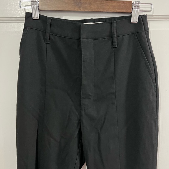Abercrombie Black Split Hem Pants - Picture 9 of 10